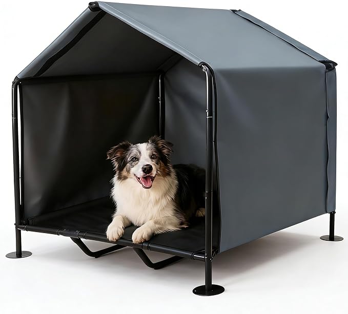 Large Dog House with Bed by LitaiL