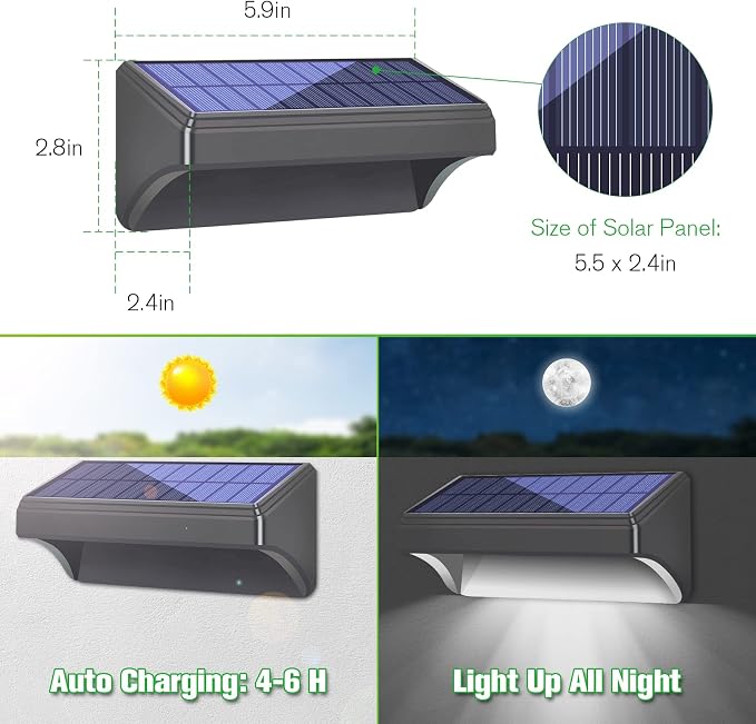 Bridika Solar Fence Lights - Image 7