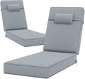 80 x 26 x 4 Inch Olefin Chaise Lounge Cushions, Lounge Chair Cushions by Unknown
