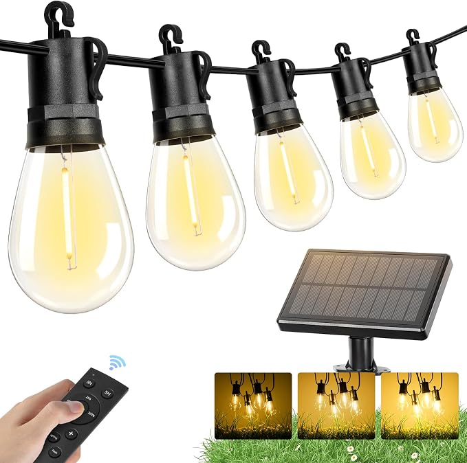 Brightever Solar Powered Outdoor String Lights by Brightever