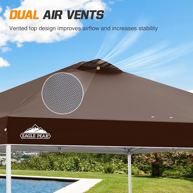 EAGLE PEAK Pop Up Canopy Tent - Image 2