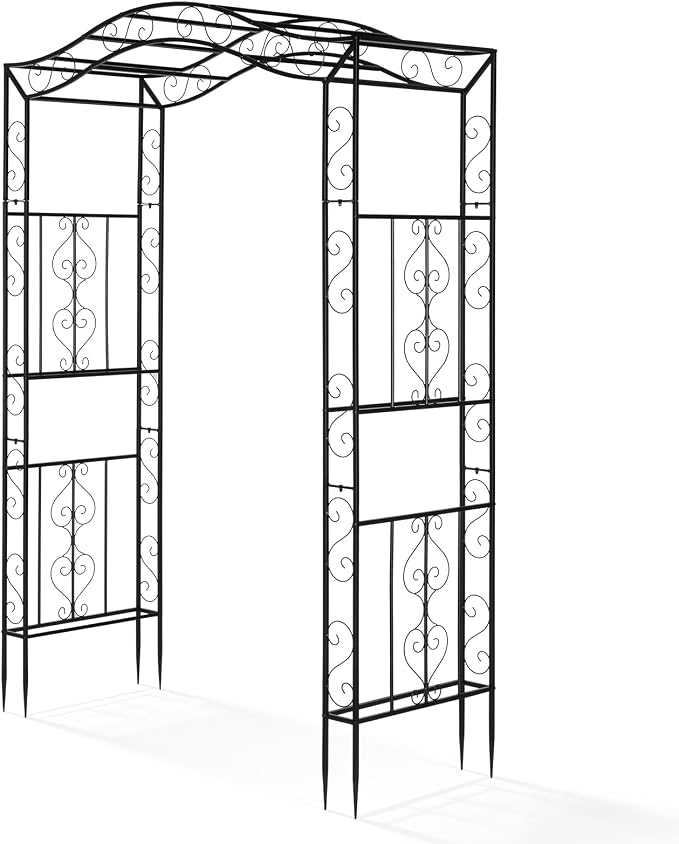 Garden Arbor, Bridge Top Garden Arch Trellis by Kshioe