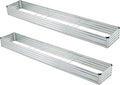 12x2x1ft Galvanized Raised Garden Bed, Outdoor Planter Box Metal Patio Kit by Foxlang