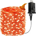 66Ft 200 LED Halloween Fairy Lights Plug in, 8 Modes String Lights by BHCLIGHT