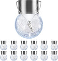 PARTPHONER 12 Pack Hanging Solar Lights Outdoor, Waterproof Solar Globe Lantern by PARTPHONER