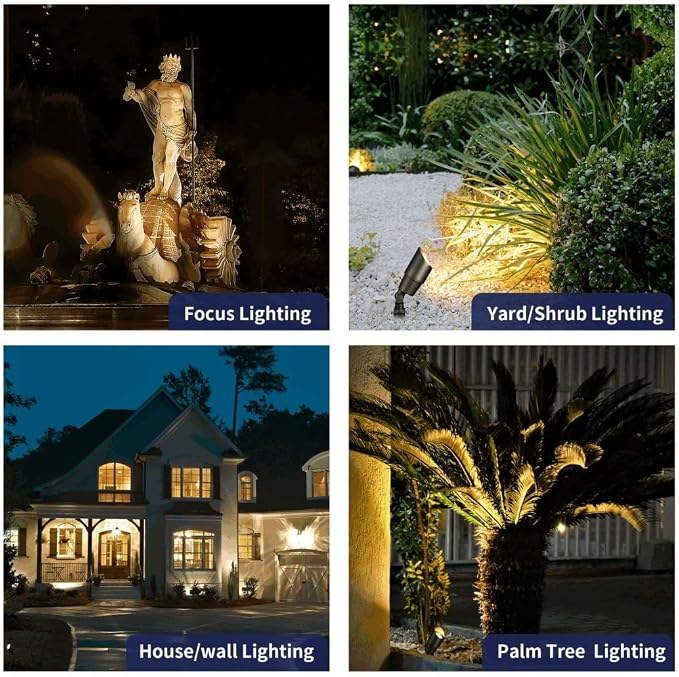 Gardenreet Brass Landscape Lighting Kit - Image 4