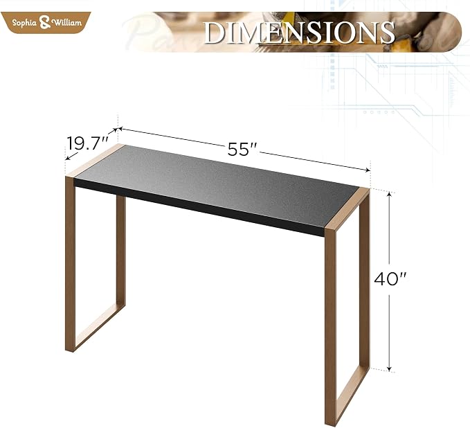 Sophia & William Bar Table, Bar Height Pub Table Counter Height Bar Table - Image 6