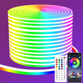 50ft RGB LED neon Rope Lights LED neon Lights by segrass