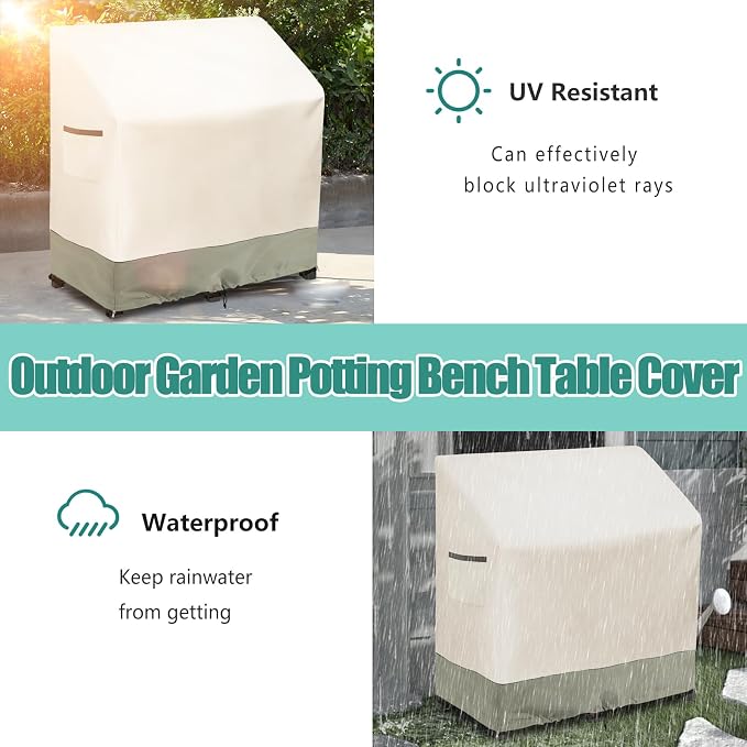 Outdoor Garden Potting Bench Table Cover - Image 5