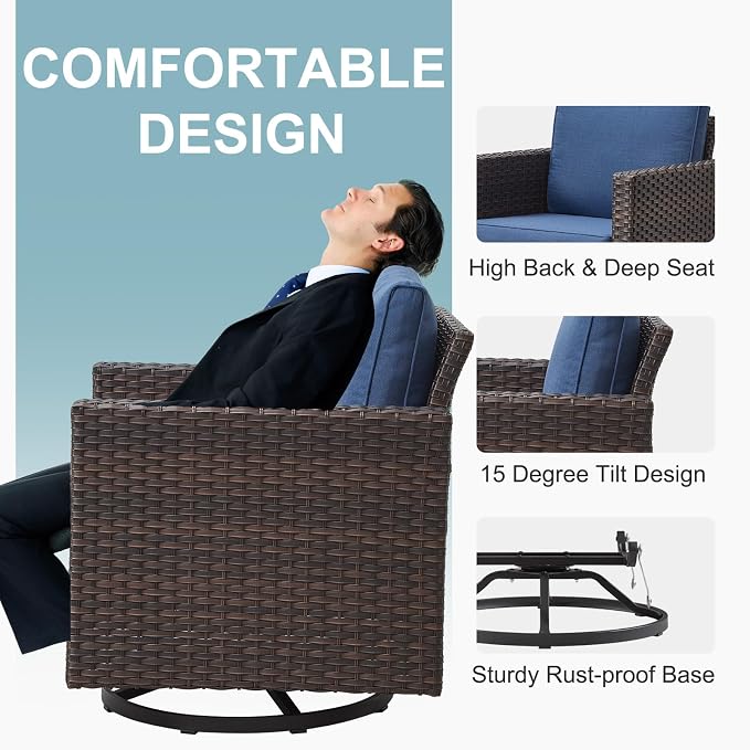 Belord Patio Conversation Set - Image 5