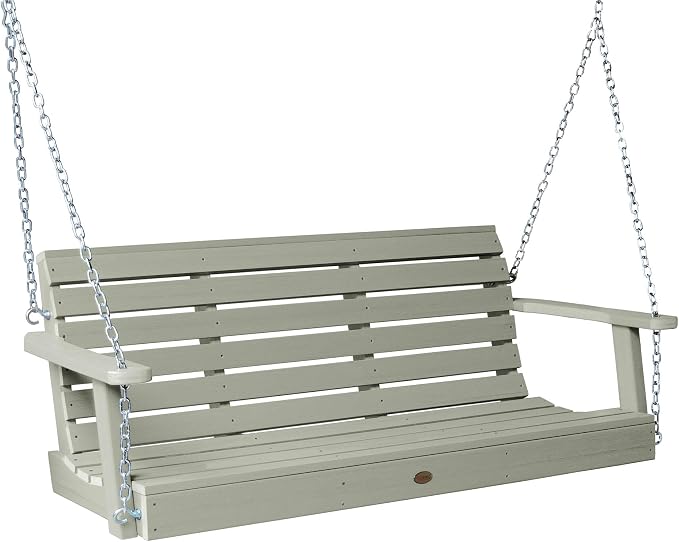 Highwood Weatherly Porch Swing 5 Feet, Eucalyptus by highwood