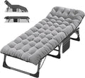 ABORON Camping Cot for Adult 28" Extra Wide, Heavy-Duty 1200D Oxford Cot for by ABORON