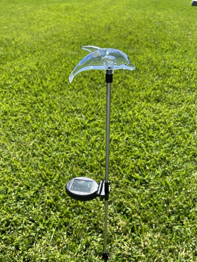 Solar Garden Stake Lights with Color Changing LED or Regular White LED by Ntertainment+House