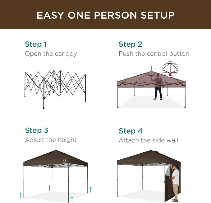 Best Choice Products 10x10ft Pop Up Canopy Tent - Image 3