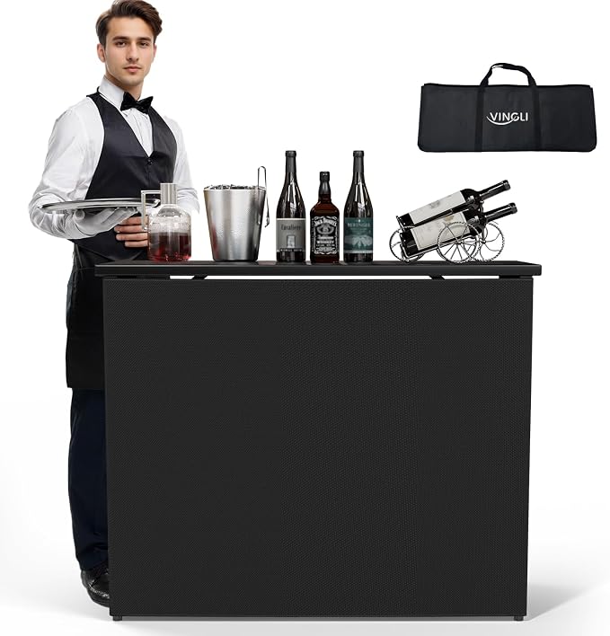 VINGLI 45" Commercial Grade Portable Bar Table by VINGLI