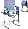 EVER ADVANCED Portable 30.7" Seat Height Tall Folding Camping Chair Directors by EVERADVANCED