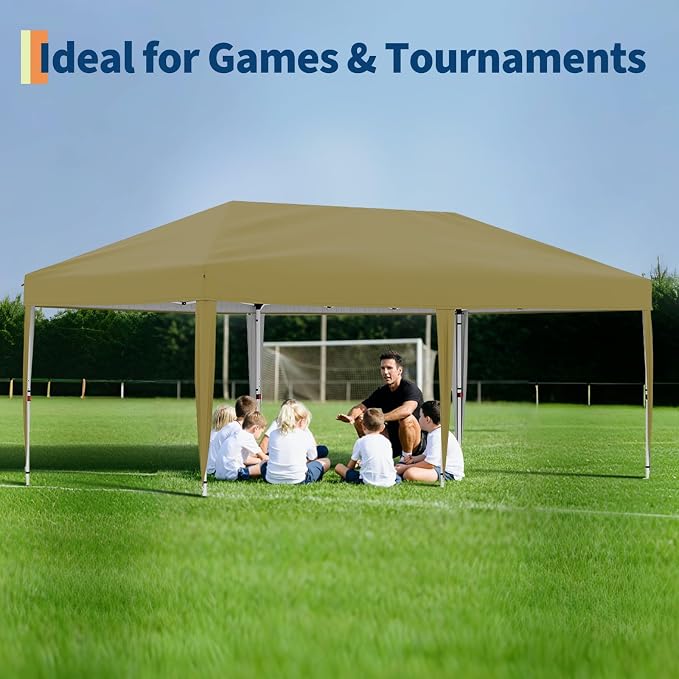 Garvee 10x10 Pop Up Canopy Tent, Heavy Duty Commercial Instant Shelter - Image 7