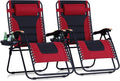 Sophia & William Oversized XXL Zero Gravity Chair Set of 2, Padded Adjustable by SophiaWilliam