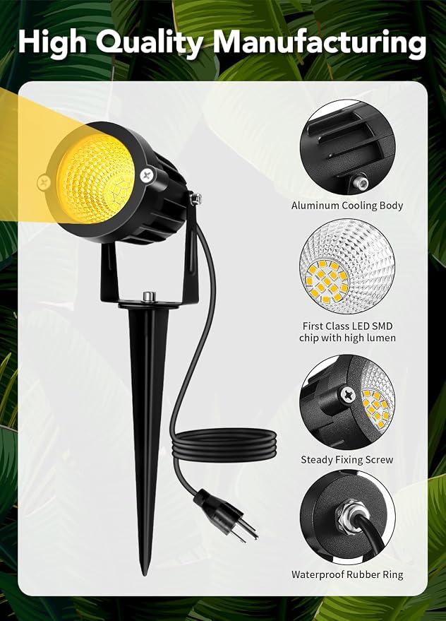 Low Voltage Landscape Lighting Kit: 4-IN-1 LED Low Voltage Landscape Lights - Image 3