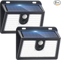 Solar Motion Sensor Outdoor Lights, Super Bright Solar Lights Outdoor Waterproof by Claoner