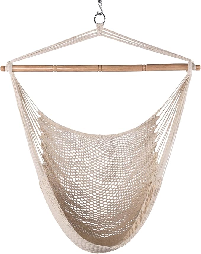 Lazy Daze Hammocks Chair Caribbean Hanging Rope Weaving Chair by LazyDazeHammocks