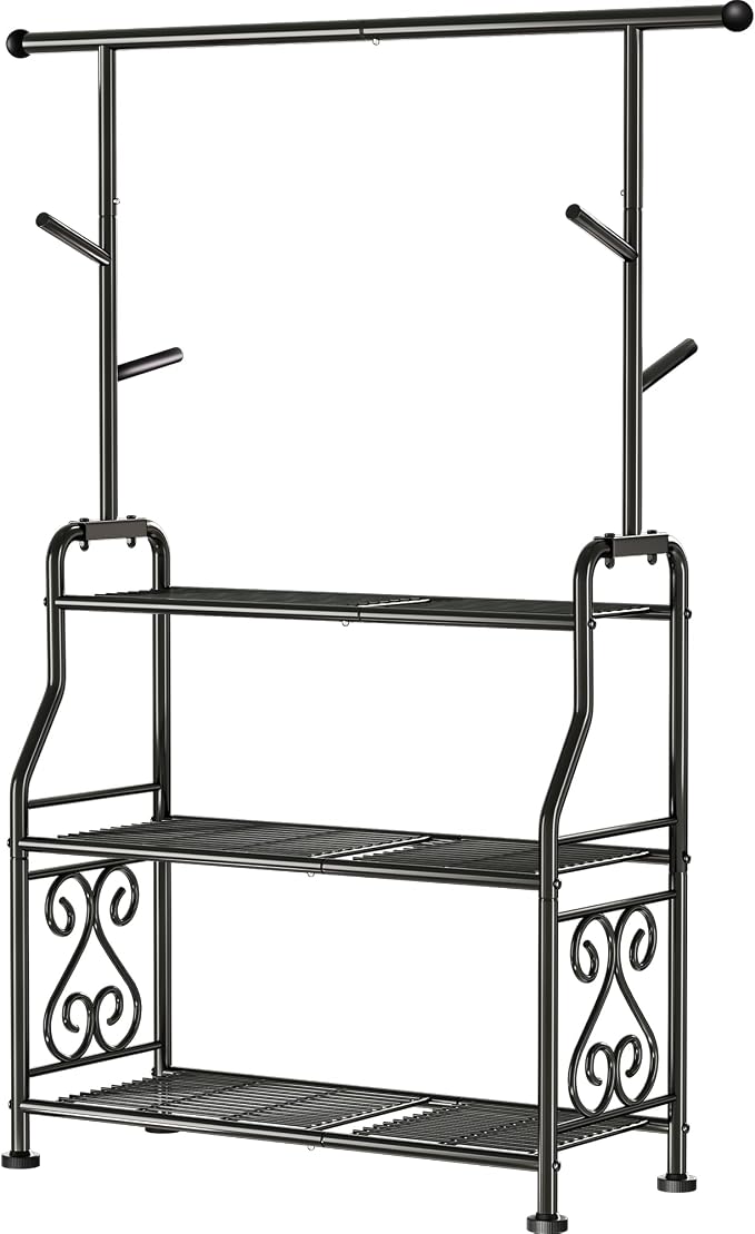 GIOTORENT Plant Stand Indoor, 3-Tier Heavy Duty Metal Shelf - Image 8