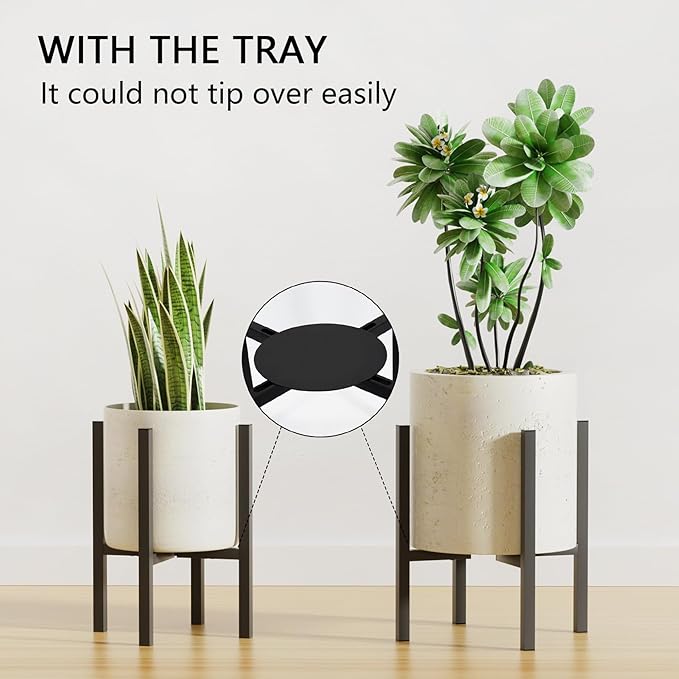 Adjustable Metal Plant Stand Indoor Outdoor - Image 5