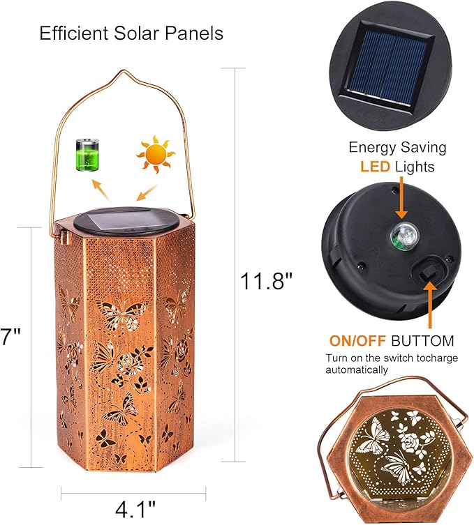 Butterfly Solar Lights Outdoor -Mothers Day Gifts - Image 5