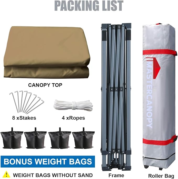 MASTERCANOPY Durable Pop-up Canopy Tent - Image 4