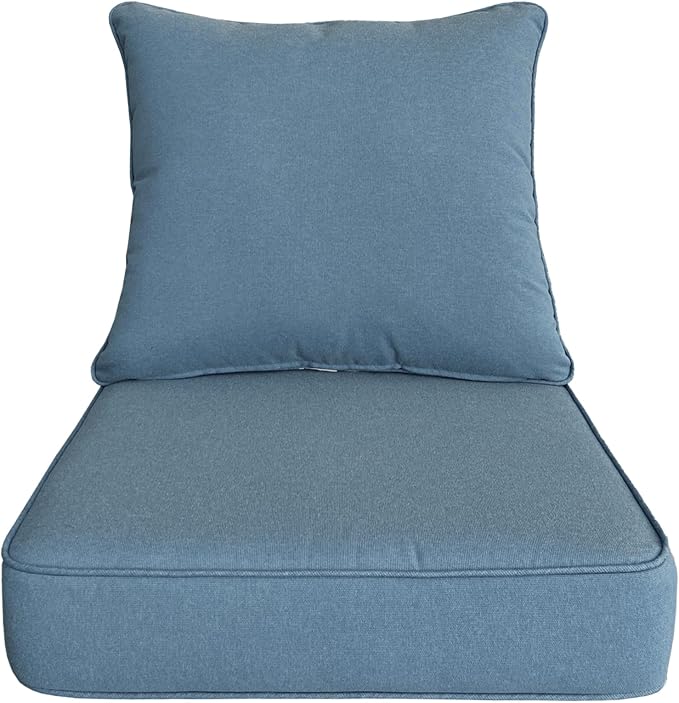 Goodgoods 24x24 inch Outdoor/Indoor Deep Seat Patio Cushion Set of 1 Resilient by Goodgoods