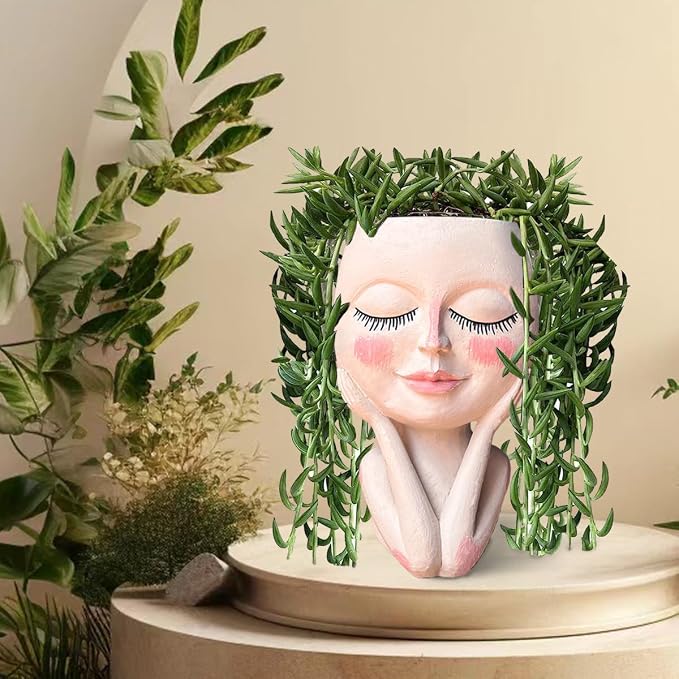 Head Planter Pot for Plants - Image 6