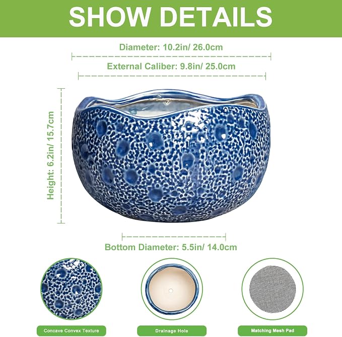 10 Inch Plant Pot - Image 2