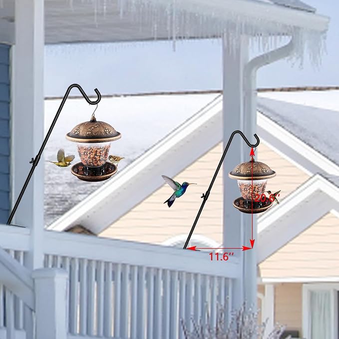 FEED GARDEN 2 Pack 29 Inch Adjustable Deck Hook, Solid Steel Deck Hangers - Image 7