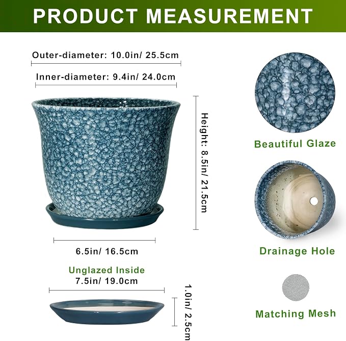 10 Inch Plant Pot - Image 2