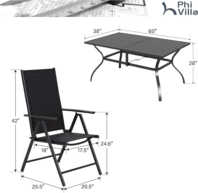 PHI VILLA Outdoor Dining Set - Image 7