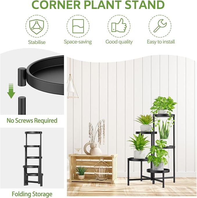iDavosic.ly 5 Tier Large Plant Stand - Image 5