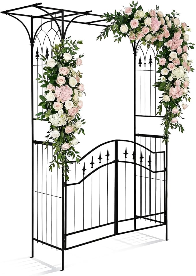 VINGLI Garden Arbor, Garden Arch Trellis by VINGLI