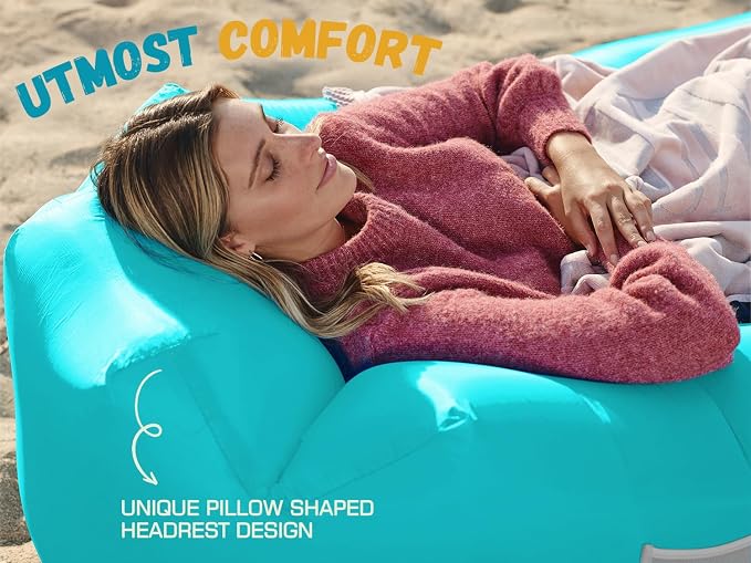 WEKAPO Inflatable Couch Air Lounger Chair - Image 6