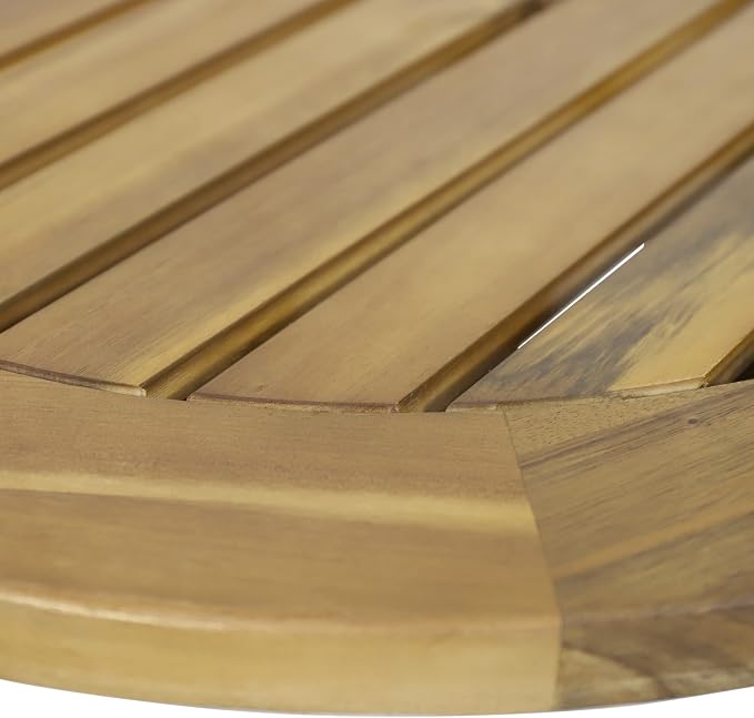 Solano Outdoor Circular Coffee Table - Image 6