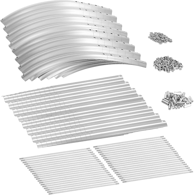 Land Guard 8×2×2ft Galvanized Raised Garden Bed Kit, Raised Garden Boxes Outdoor - Image 3