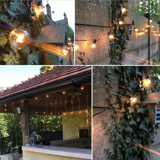 Abeja 50Ft Outdoor Patio String Lights - Image 6