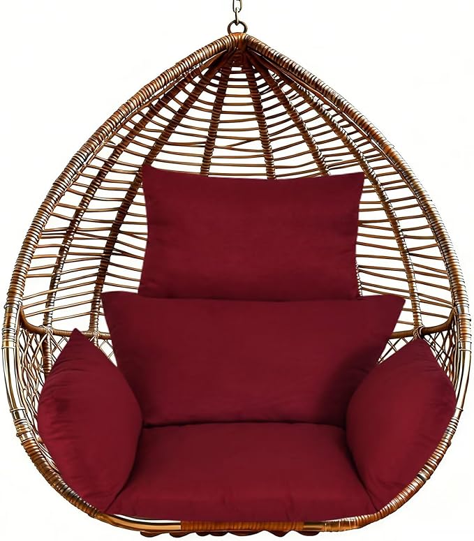 Egg Chair Cushions Indoor Outdoor Hanging Basket Chair Pads Replacement Patio by ChairCushions