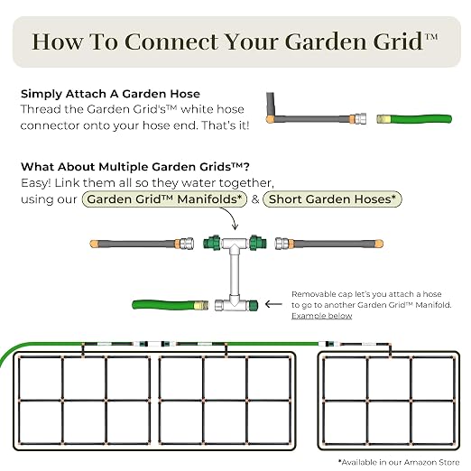 Garden Grid Watering System | Raised Garden Bed Drip Irrigation System – But - Image 9