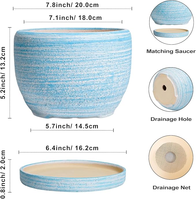 SQOWL Ceramic Planter - Image 3