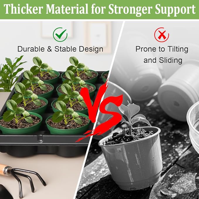 3 Inch Nursery Pots 100 Pcs - Image 3