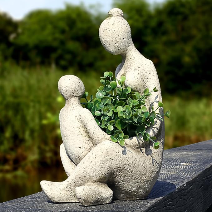 Unique Planters for Indoor Outdoor Plants Head Face Planter Pot Large Succulent - Image 6