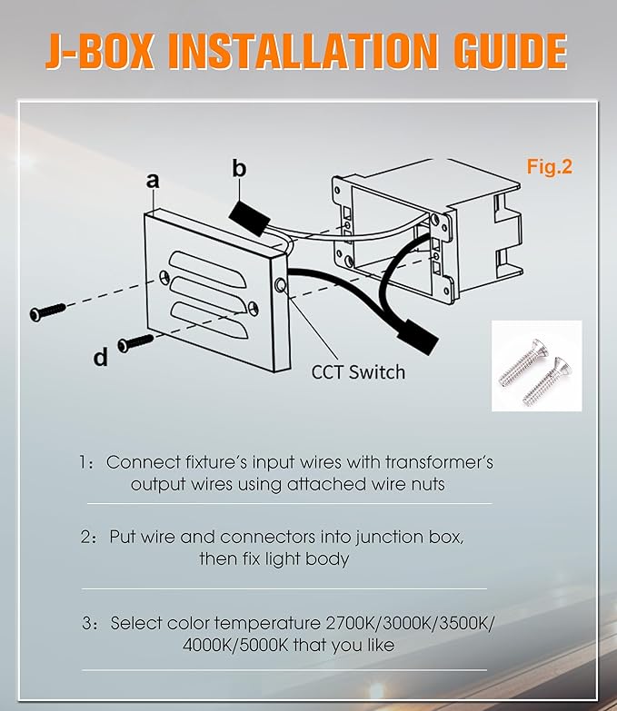 CLOUDY BAY 5CCT 12V 4W Low Voltage LED Step Light - Image 5
