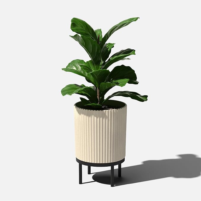 Veradek Demi Series Round Planter w/ Stand - Image 9