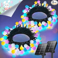 LORRYTE 2-Pack 80 LED Solar Easter Lights Outdoor - 39FT Crystal Globe by LORRYTE