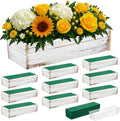 Dandat 10 Set Rectangle Wooden Planter Wood Boxes by Dandat